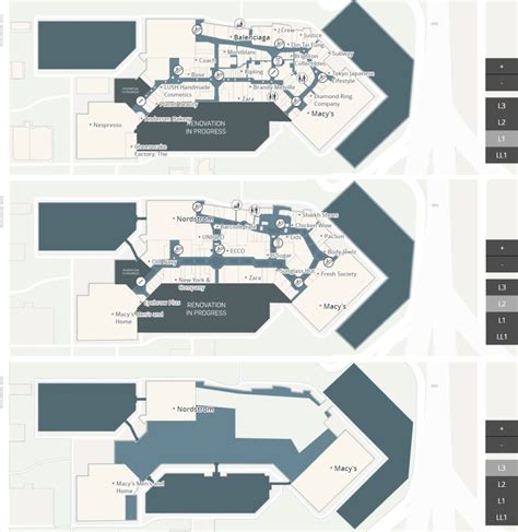 map of westfield valley fair.